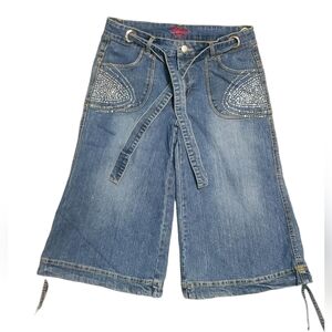 GODDESS JEANS vintage denim culottes 13